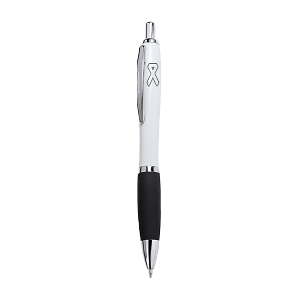 White Ribbon Pen - Anti-Bacterial